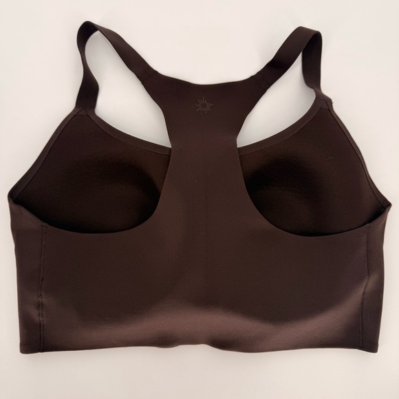 OFFLINE By Aerie Real Me Hold Up! Racerback Deep Earth Sports Bra Size L/G DD - Picture 5 of 6